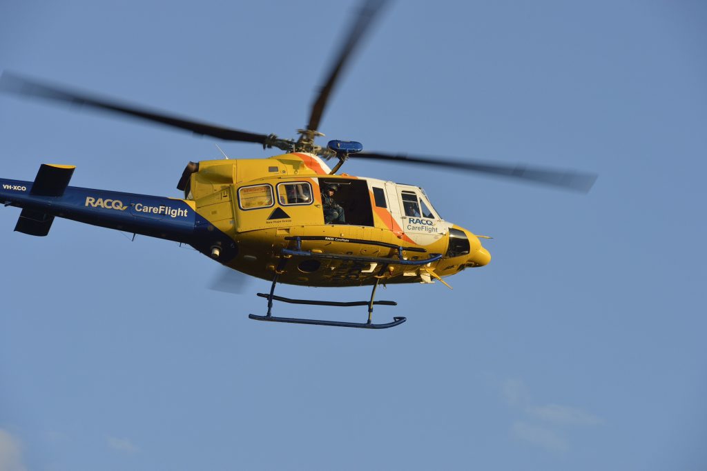 BUSY WEEKEND: Two men were airlifted after being injured in separate incidents at the weekend. BUSY WEEKEND: Two men were airlifted after being injured in separate incidents at the weekend.