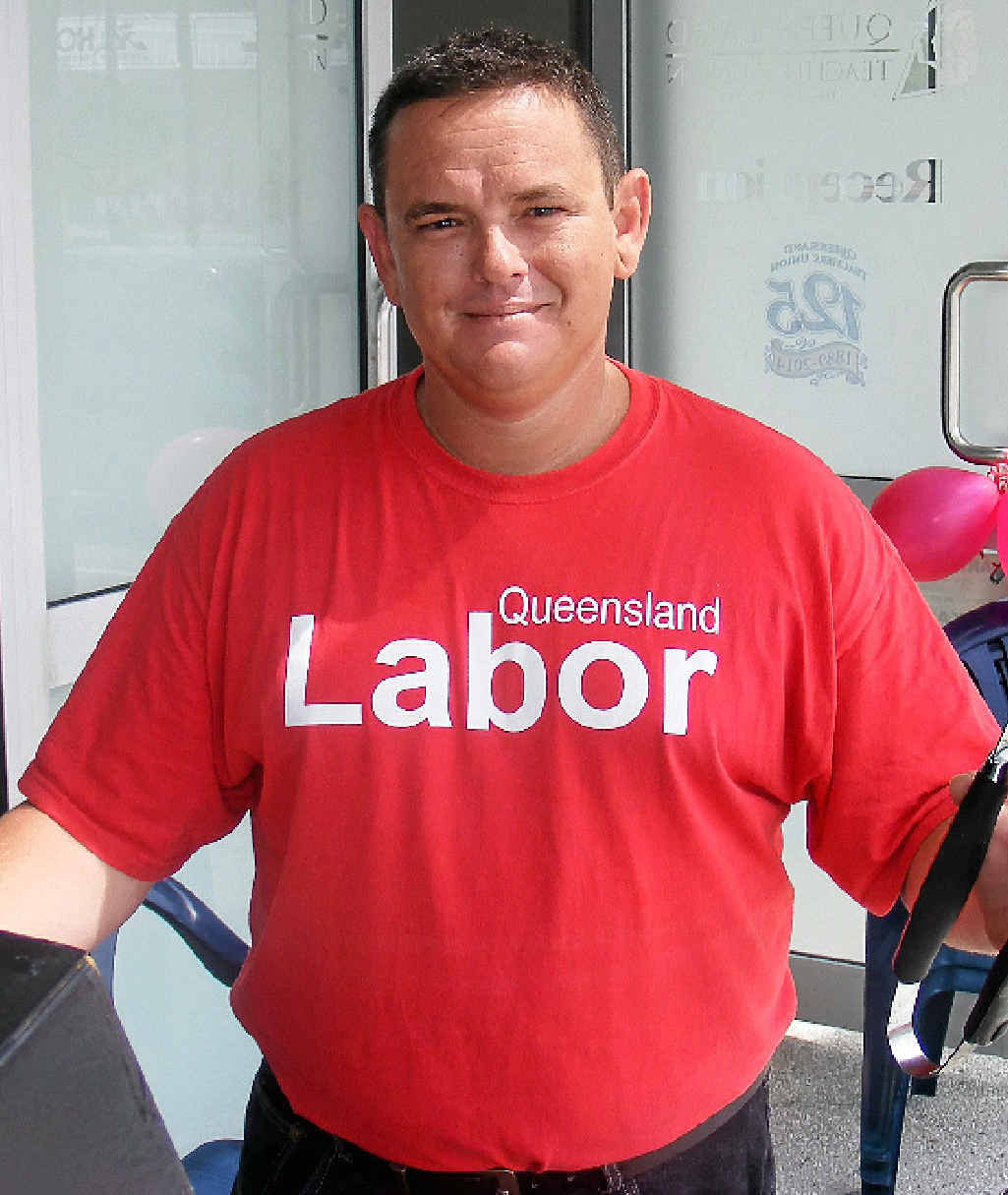 IN THE RUNNING: Mark Moss. IN THE RUNNING: Mark Moss.