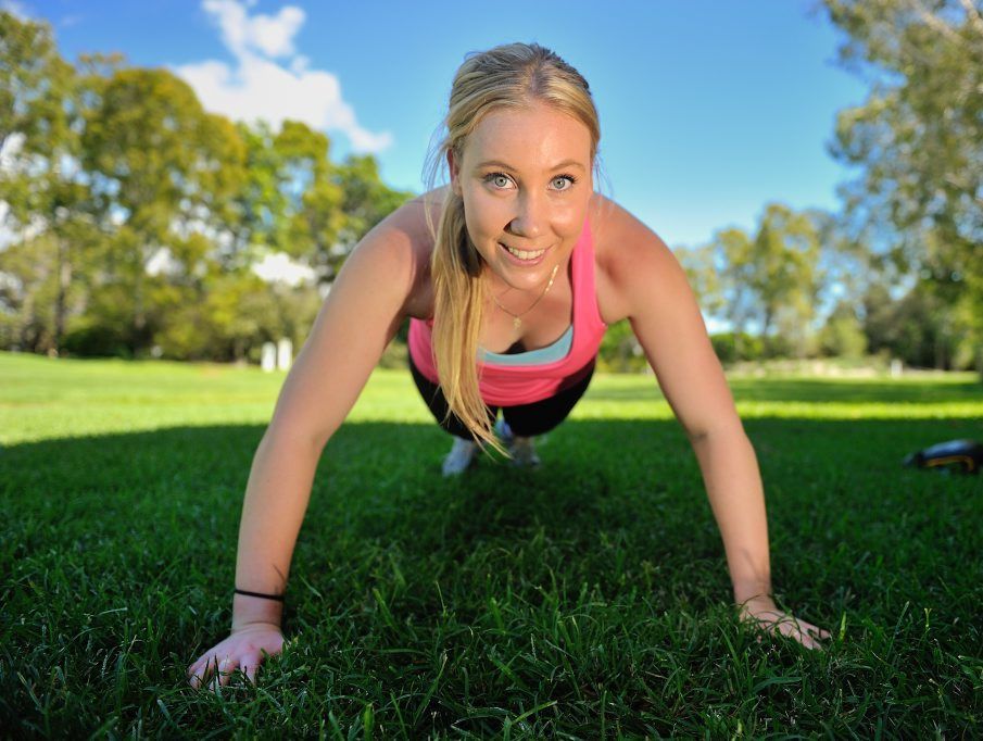 BALANCING ACT: Fitness coach and CQUniversity student Katie Middleton chases a dream career. BALANCING ACT: Fitness coach and CQUniversity student Katie Middleton chases a dream career.