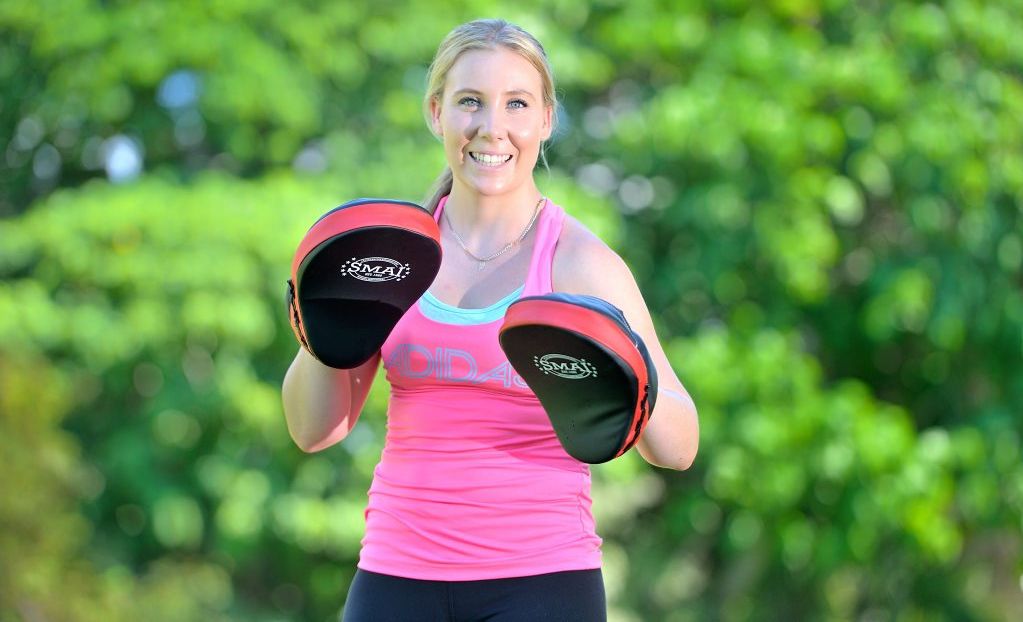BALANCING ACT: Fitness coach and CQUniversity student Katie Middleton chases a dream career. BALANCING ACT: Fitness coach and CQUniversity student Katie Middleton chases a dream career.