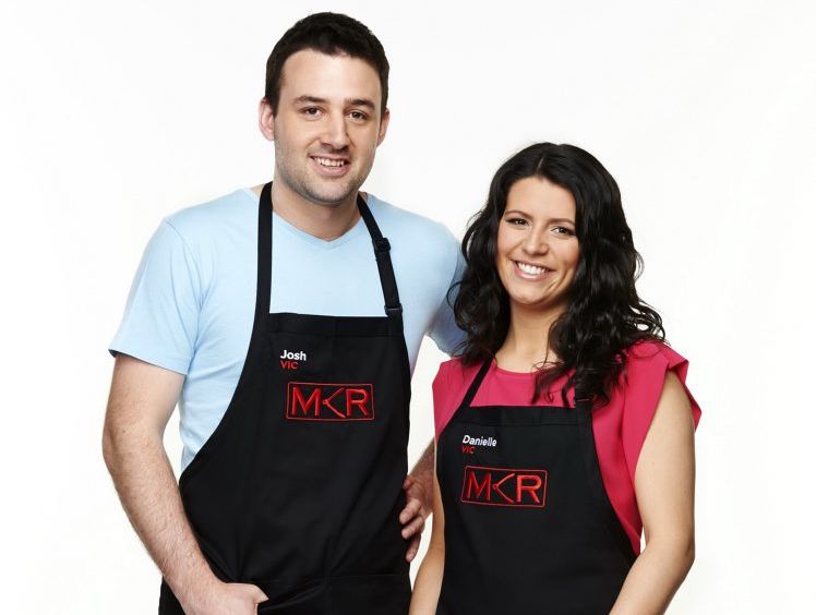 Geelong's Josh and Danielle. Geelong's Josh and Danielle.