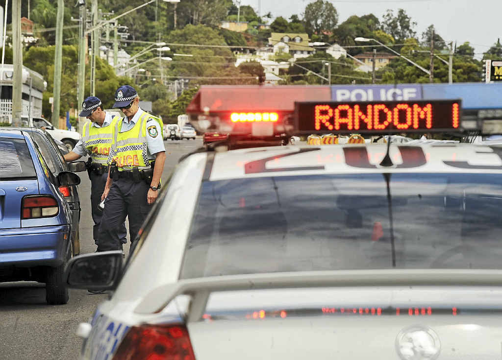 SHAMEFUL: Random breath testing unit in Lismore, where 124 drivers were charged with drink-driving between November 2012 and October 2013. SHAMEFUL: Random breath testing unit in Lismore, where 124 drivers were charged with drink-driving between November 2012 and October 2013.