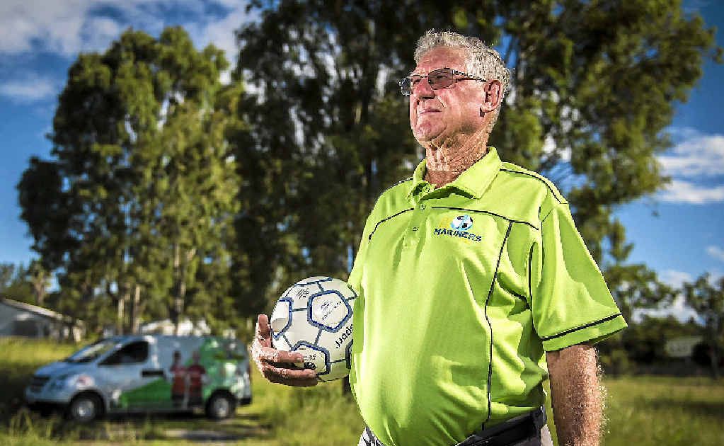 FURIOUS: CQ Mariners Football Club president Brian Niven is angry his club’s proposal to set up a car wash has been rejected. FURIOUS: CQ Mariners Football Club president Brian Niven is angry his club’s proposal to set up a car wash has been rejected.