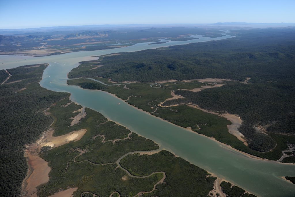 Aerial view of Grahams Creek next to Curtis Island overlooking Gladstone. Photo Brenda Strong / The Observer Aerial view of Grahams Creek next to Curtis Island overlooking Gladstone. Photo Brenda Strong / The Observer
