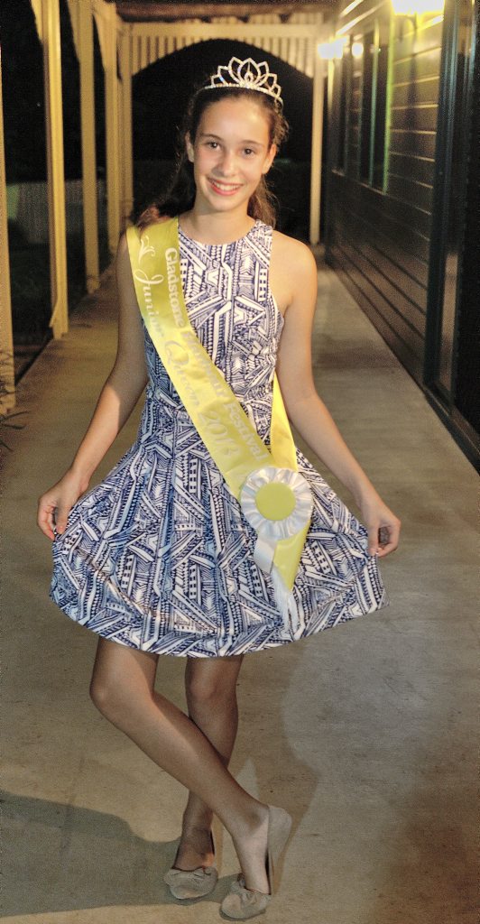 Former Junior Queen winner Miss Price has high hopes for her future in acting. Former Junior Queen winner Miss Price has high hopes for her future in acting.