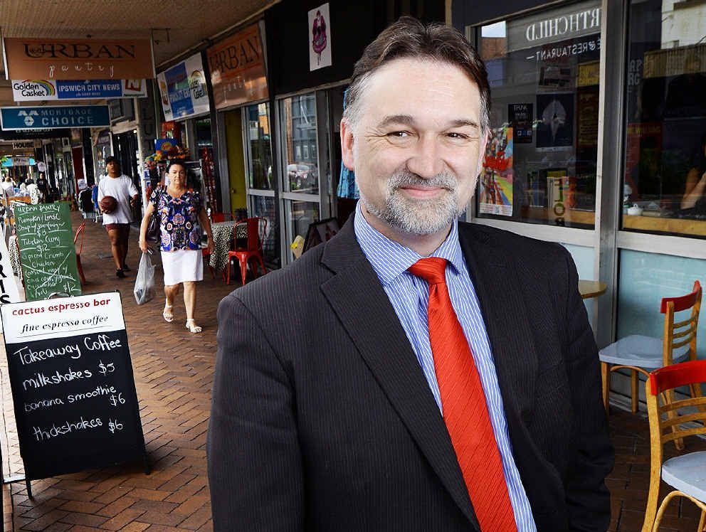 LABOR HOPEFUL: Terry Fitzsimmons is running for Labor Party pre-selection in the state seat of Ipswich.