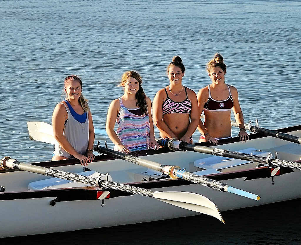 CHASING GOLD: The Tannum Sands Sweetcheeks are hoping to go one better than last year’s silver at the Australian titles, which begin today in Perth. CHASING GOLD: The Tannum Sands Sweetcheeks are hoping to go one better than last year’s silver at the Australian titles, which begin today in Perth.