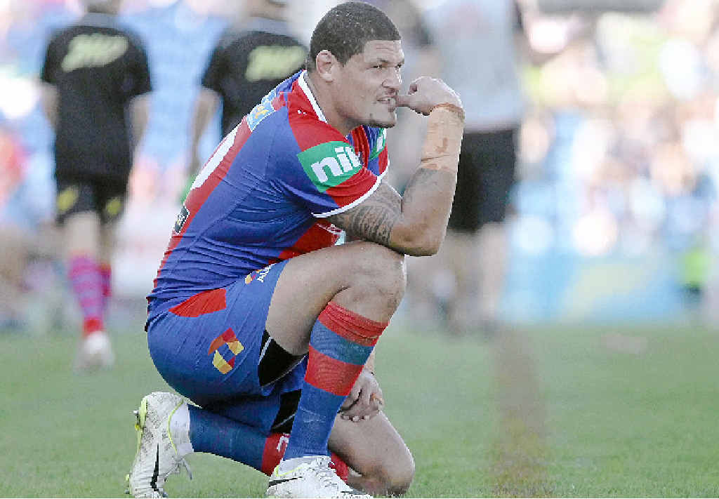 Knights forward Willie Mason was outstanding against the Sharks last week in the emotional 30-0 win. Knights forward Willie Mason was outstanding against the Sharks last week in the emotional 30-0 win.