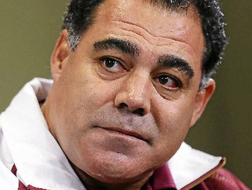 Queensland coach Mal Meninga. Queensland coach Mal Meninga.