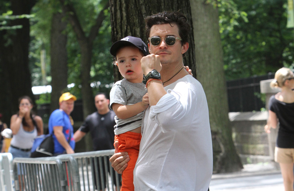 Orlando Bloom and Flynn Bloom Orlando Bloom and Flynn Bloom