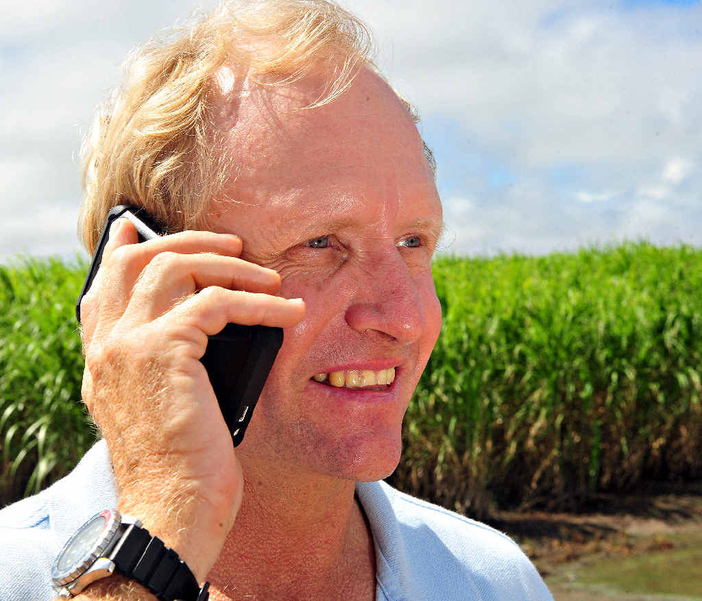 MODERN FARMING: Jeff Plath records data needed to be part of the bigger agricultural picture. MODERN FARMING: Jeff Plath records data needed to be part of the bigger agricultural picture.