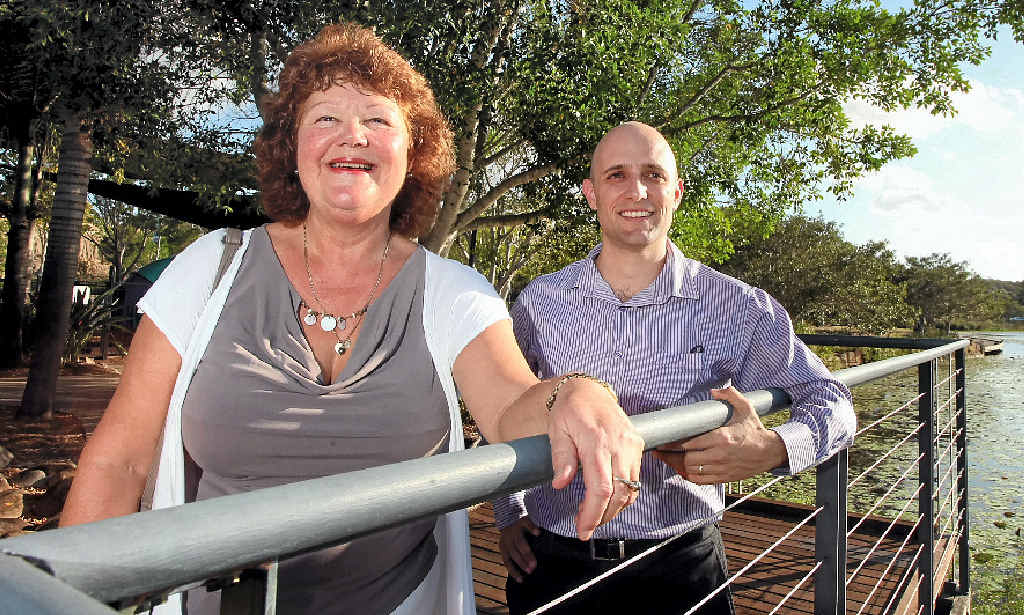 Greater Springfield Community Incorporated Group member Penny Sampson, with Daniel Gigliotti, was at a public meeting held to discuss the future of the region. Greater Springfield Community Incorporated Group member Penny Sampson, with Daniel Gigliotti, was at a public meeting held to discuss the future of the region.