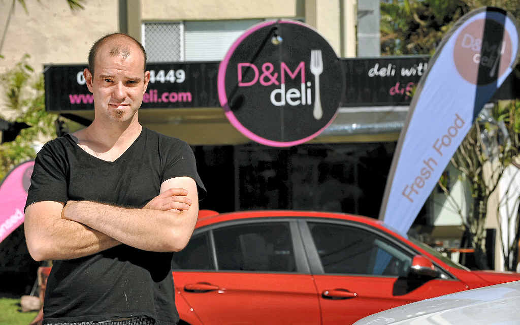 OFF LIMITS: Michael Jennings of D&M; Deli in Cotton Tree says parking problems are stopping customers getting to his cafe and deli. OFF LIMITS: Michael Jennings of D&M; Deli in Cotton Tree says parking problems are stopping customers getting to his cafe and deli.