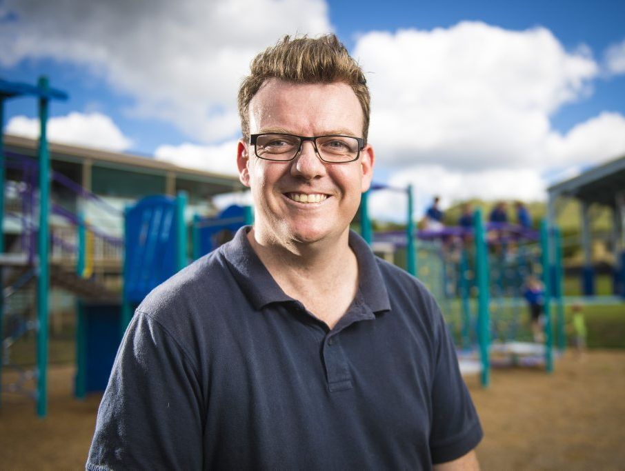 Will Ashburn, Principal of Builyan State School. Will Ashburn, Principal of Builyan State School.