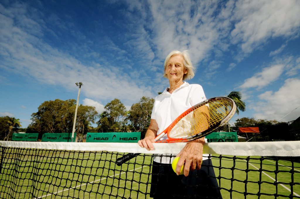Margaret Fisher 83 of Byron Bay, will captain the over-80s team at the tennis world championships at Turkey in October. Margaret Fisher 83 of Byron Bay, will captain the over-80s team at the tennis world championships at Turkey in October.