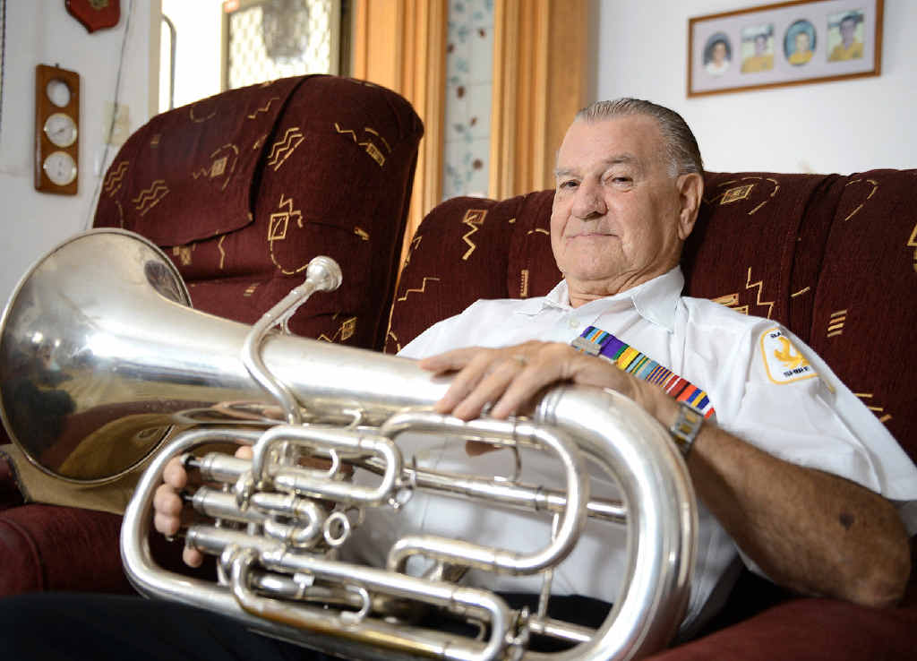 HISTORIC ACHIEVEMENT: Graham Mackney of Lennox Head is the longest serving member of the Ballina Shire Concert Band and a veteran. He will be playing his euphonium at the dawn service on Anzac Day. HISTORIC ACHIEVEMENT: Graham Mackney of Lennox Head is the longest serving member of the Ballina Shire Concert Band and a veteran. He will be playing his euphonium at the dawn service on Anzac Day.