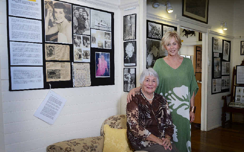EMOTIONAL: Pam Rowell and Tina Hartley remember their time entertaining soldiers – some badly injured. An exhibition about war entertainers is on at the Bangalow museum until the end of May. EMOTIONAL: Pam Rowell and Tina Hartley remember their time entertaining soldiers – some badly injured. An exhibition about war entertainers is on at the Bangalow museum until the end of May.