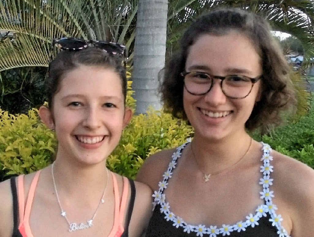 Avril and Grace Hocking will take part in the 2014 Gladstone Harbour Festival Junior Talent Quest. Avril and Grace Hocking will take part in the 2014 Gladstone Harbour Festival Junior Talent Quest.