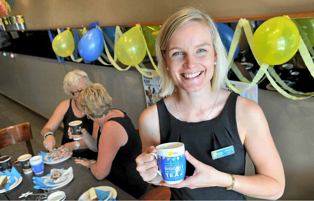 ANOTHER CUP? Cancer Council regional fundraising co-ordinator Jess O’Neill gathered loyal supporters for a royal tea to kick off this year’s fundraising event. ANOTHER CUP? Cancer Council regional fundraising co-ordinator Jess O’Neill gathered loyal supporters for a royal tea to kick off this year’s fundraising event.