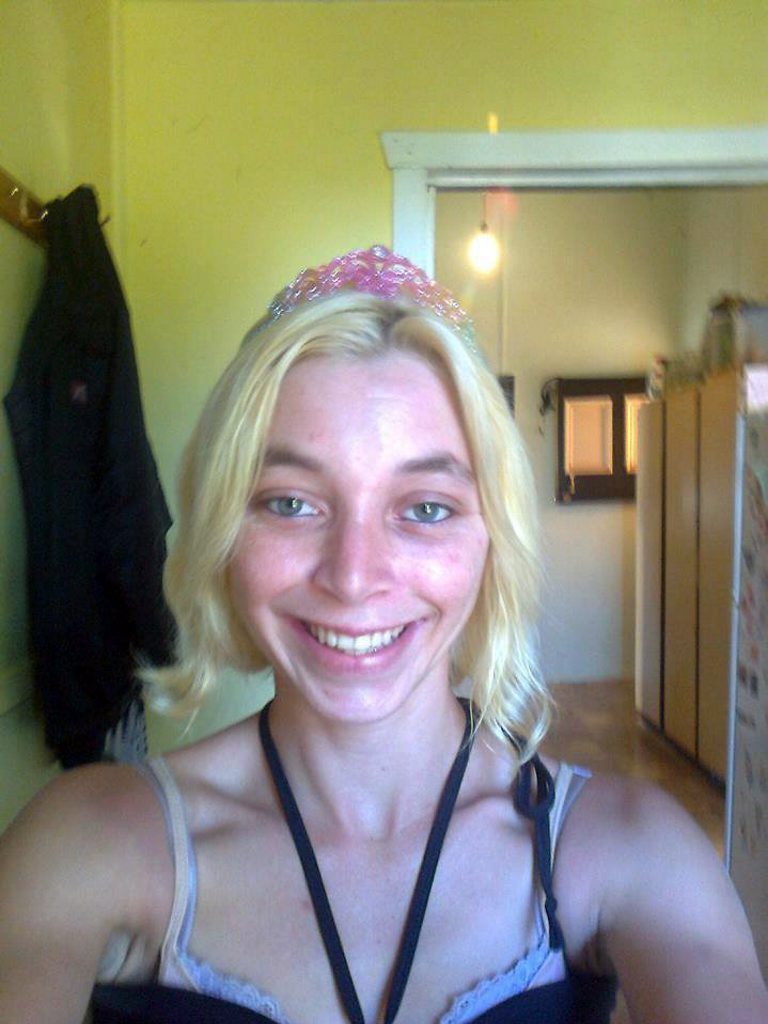 Happier times: A photo of Chloe Campbell's mum Tammy before her daughter went missing. Happier times: A photo of Chloe Campbell's mum Tammy before her daughter went missing.