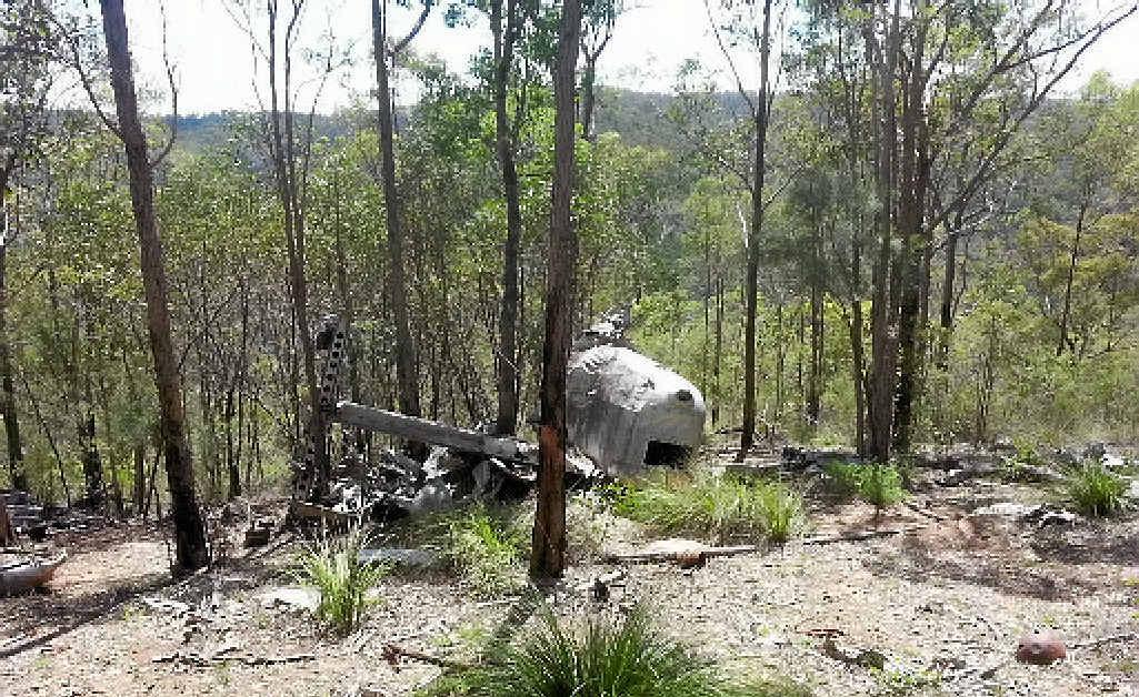 HISTORY LESSON: Crash site of Beautiful Betsy in Kroombit Tops National Park. HISTORY LESSON: Crash site of Beautiful Betsy in Kroombit Tops National Park.