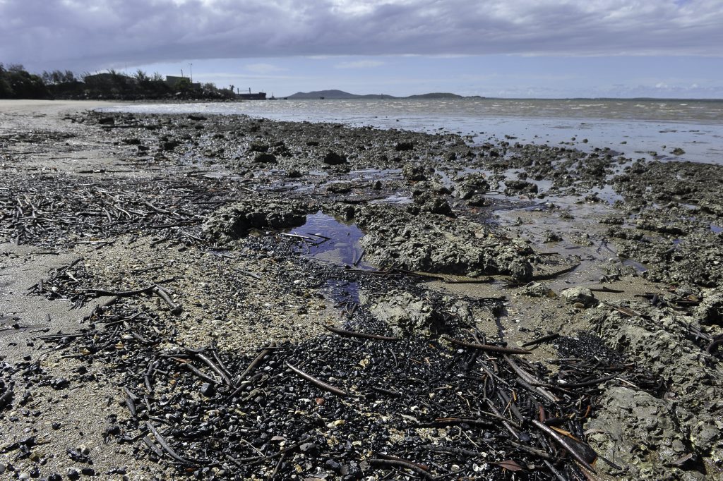 Barney Point has earned the the unenviable title of Queensland's dirtiest beach. Barney Point has earned the the unenviable title of Queensland's dirtiest beach.