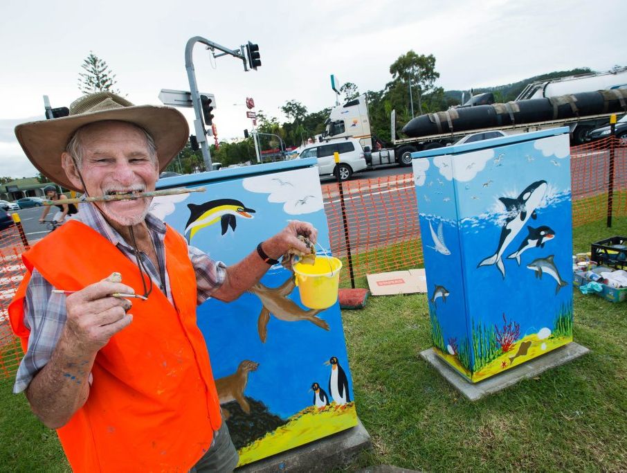 Hec Goodall Founder of The Pet Porpoise Pool. Hec Goodall Founder of The Pet Porpoise Pool.