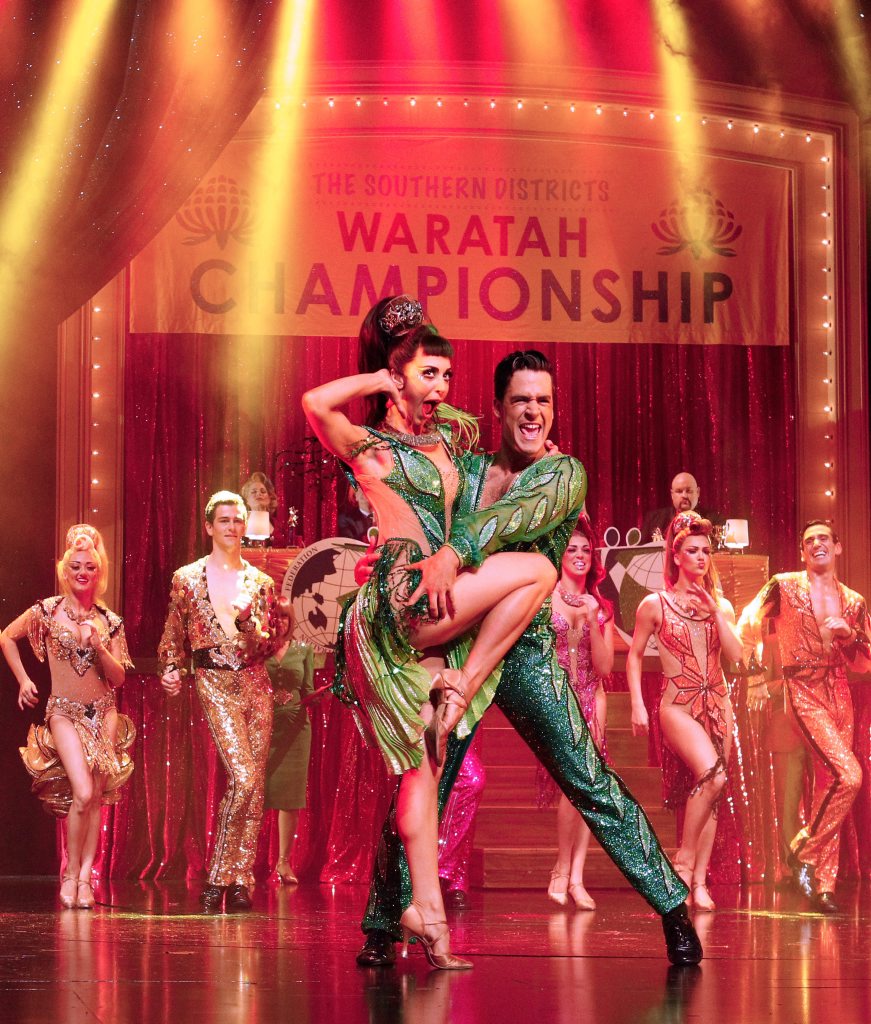 Oscar-winner Catherine Martin's dazzling costumes in Strictly Ballroom. Oscar-winner Catherine Martin's dazzling costumes in Strictly Ballroom.