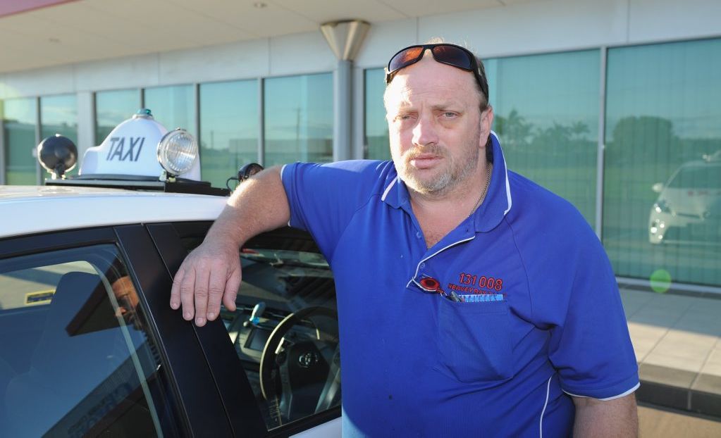 Cab driver Peter Olson was assaulted on the Esplanade at Torquay. Cab driver Peter Olson was assaulted on the Esplanade at Torquay.