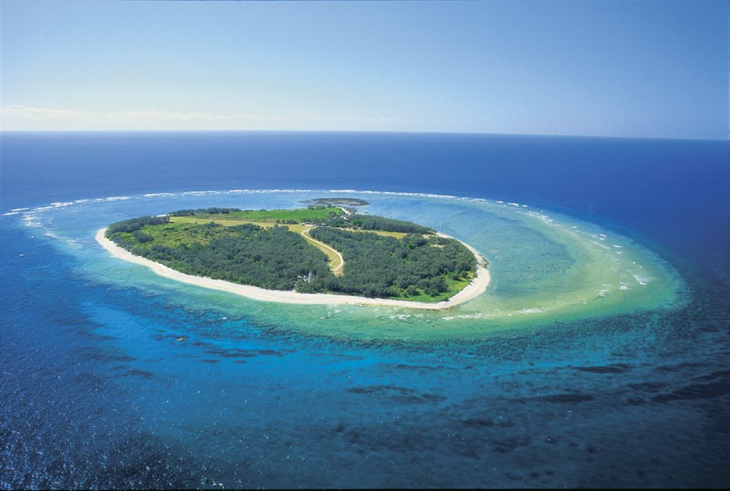 Lady Elliot Island, on the Great Barrier Reef. Lady Elliot Island, on the Great Barrier Reef.