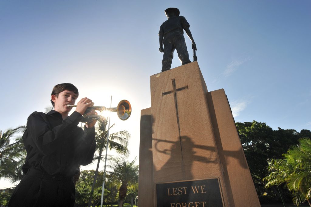 Year 9 Toolooa student Brad Read will play The Last Post at Turkey Beach for Anzac Day. Year 9 Toolooa student Brad Read will play The Last Post at Turkey Beach for Anzac Day.