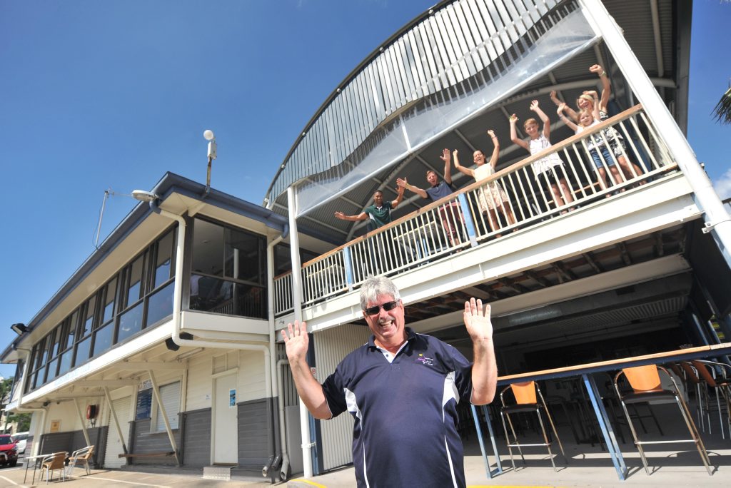 Gladstone Yacht Club manager Brian Dawson is ready for a big after party following the Brisbane to Gladstone Yacht Race on Sunday. Gladstone Yacht Club manager Brian Dawson is ready for a big after party following the Brisbane to Gladstone Yacht Race on Sunday.
