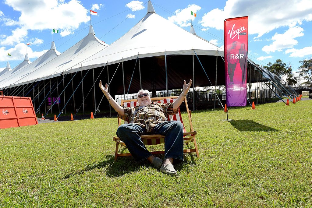 The Byron Bay Bluesfest Director Peter Noble looks forward to the 25th anniversary of the festival. The Byron Bay Bluesfest Director Peter Noble looks forward to the 25th anniversary of the festival.