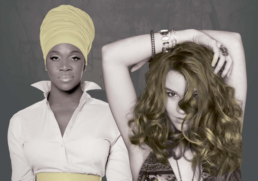 Singers India Arie, left, and Joss Stone. Singers India Arie, left, and Joss Stone.