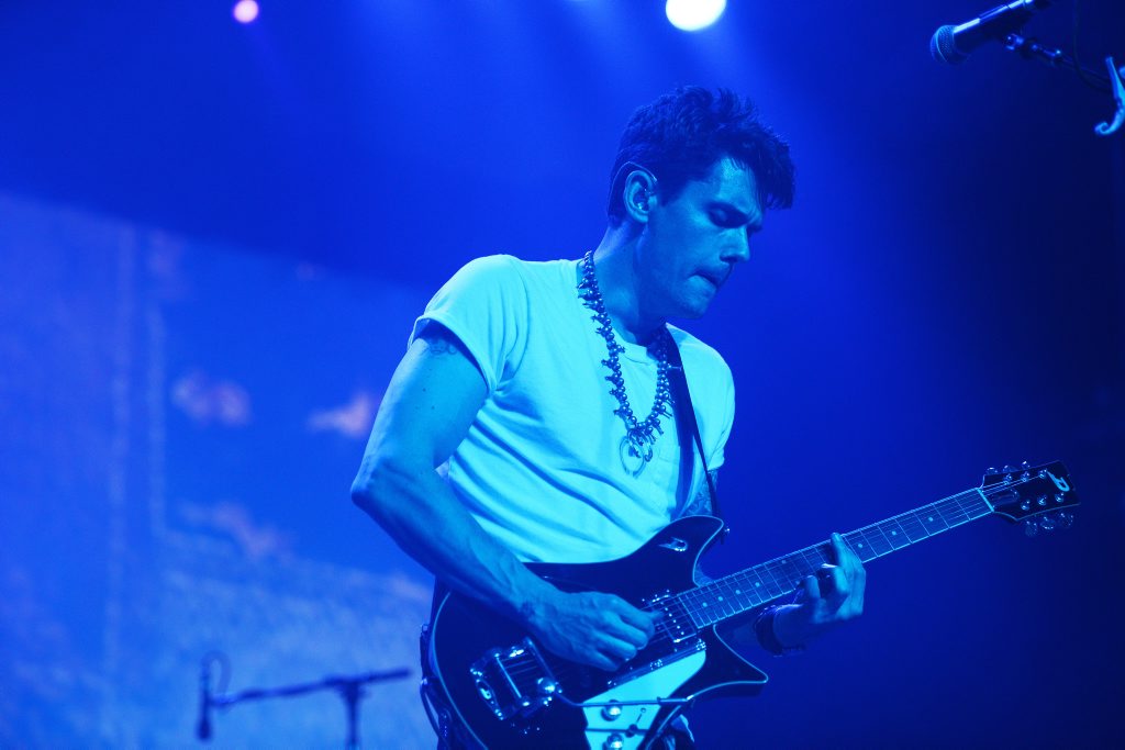 John Mayer playing at Byron Bay Blues Festival, 2014. Photo : MIreille Merlet-Shaw/The Northern Star John Mayer playing at Byron Bay Blues Festival, 2014. Photo : MIreille Merlet-Shaw/The Northern Star