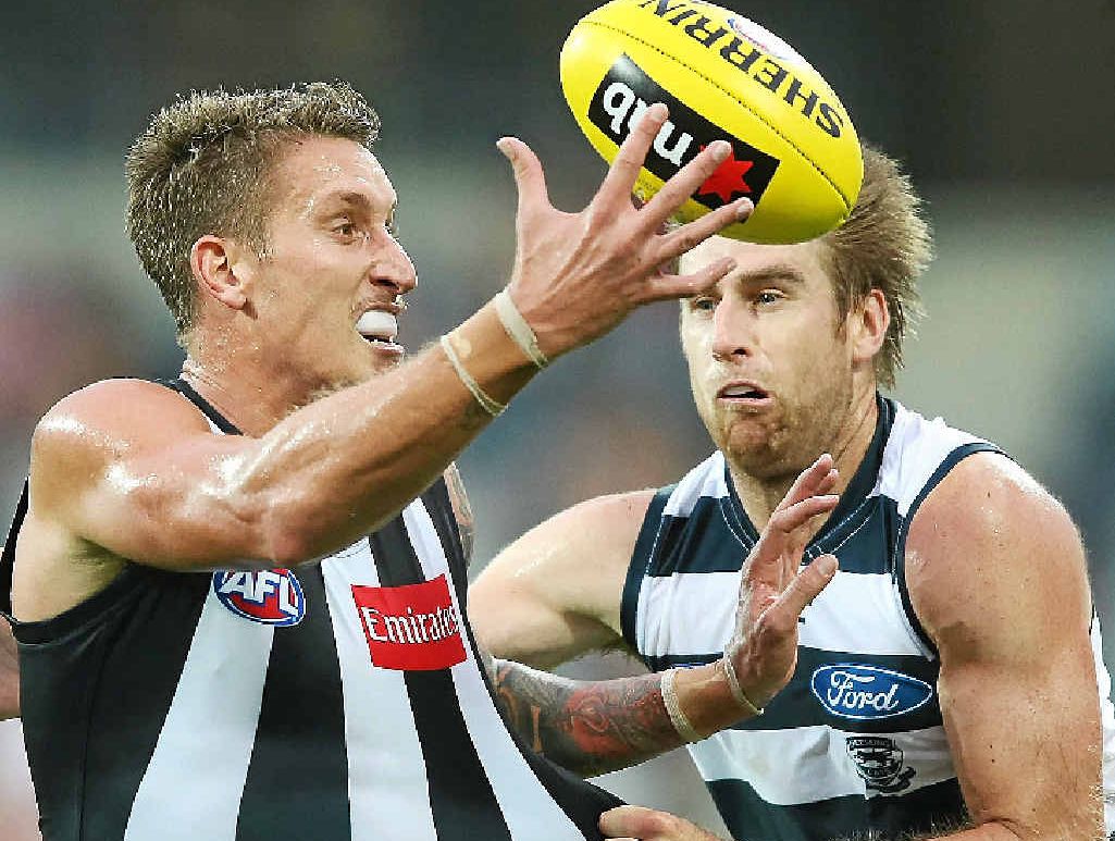 Jesse White is enjoying being a part of the action for Collingwood this season.