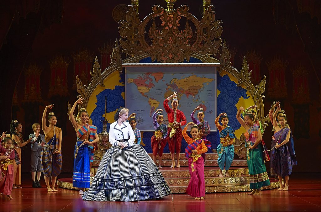 Lisa McCune (Anna Leonowens) and ensemble in The King and I . Lisa McCune (Anna Leonowens) and ensemble in The King and I .