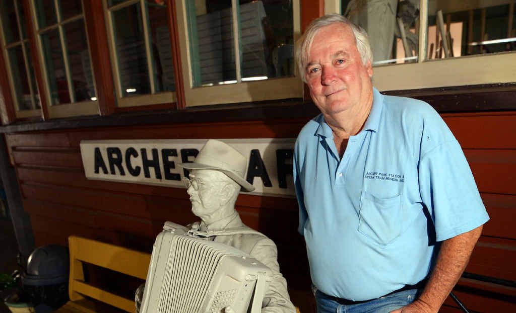 IDENTIFIED: Several Rockhampton people have named the blind busker to be Jim Williams. John Cole (pictured), had been trying to find out the man’s name for many years. IDENTIFIED: Several Rockhampton people have named the blind busker to be Jim Williams. John Cole (pictured), had been trying to find out the man’s name for many years.