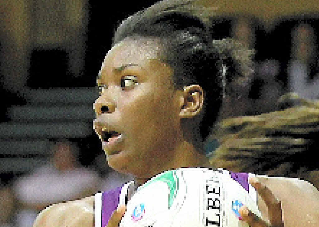 Romelda Aiken hit 35 goals for the Firebirds. Romelda Aiken hit 35 goals for the Firebirds.