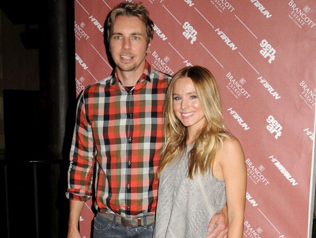 Kristen Bell and Dax Shepard. Kristen Bell and Dax Shepard.