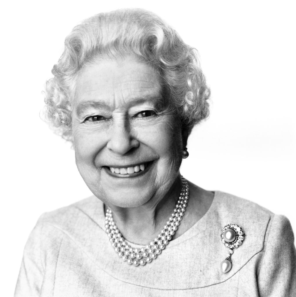 This portrait of Queen Elizabeth II. This portrait of Queen Elizabeth II.