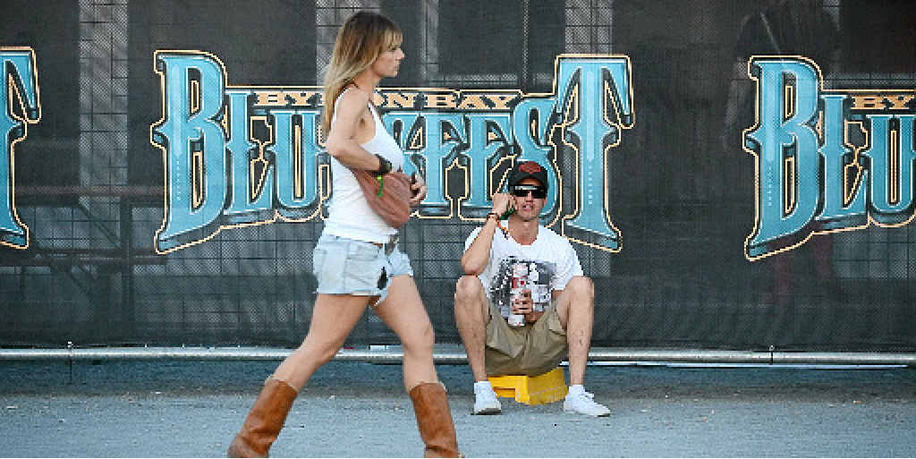 GOOD TIMES: Crowds flocked to the third day of the 25th Annual Byron Bay Bluesfest. GOOD TIMES: Crowds flocked to the third day of the 25th Annual Byron Bay Bluesfest.