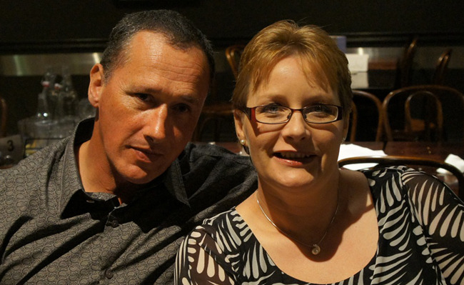 Paul and Helen Christensen are happy New Zealanders living in Australia. Paul and Helen Christensen are happy New Zealanders living in Australia.