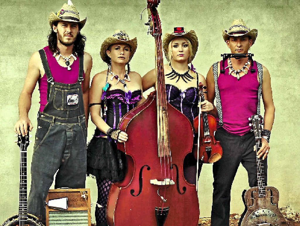 FESTIVAL FUN: The Hillbilly Goats are another crowd-pulling act on the line-up for this year’s Wintermoon.