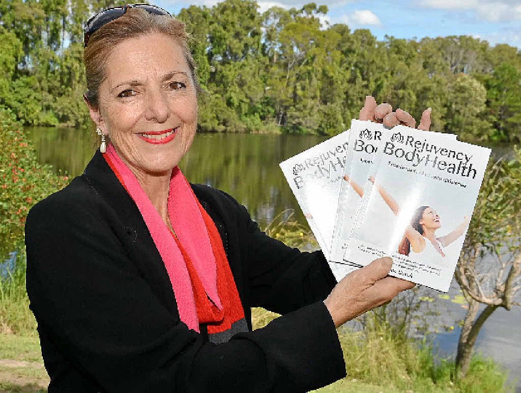 HEALTHY MINDSET: Suzanne Derok with her new book that shows a way to wellness. HEALTHY MINDSET: Suzanne Derok with her new book that shows a way to wellness.