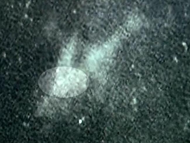 The image discovered by New York pilot Michael Hoebel. Picture: WIVB/TomNod Source: Supplied The image discovered by New York pilot Michael Hoebel. Picture: WIVB/TomNod Source: Supplied