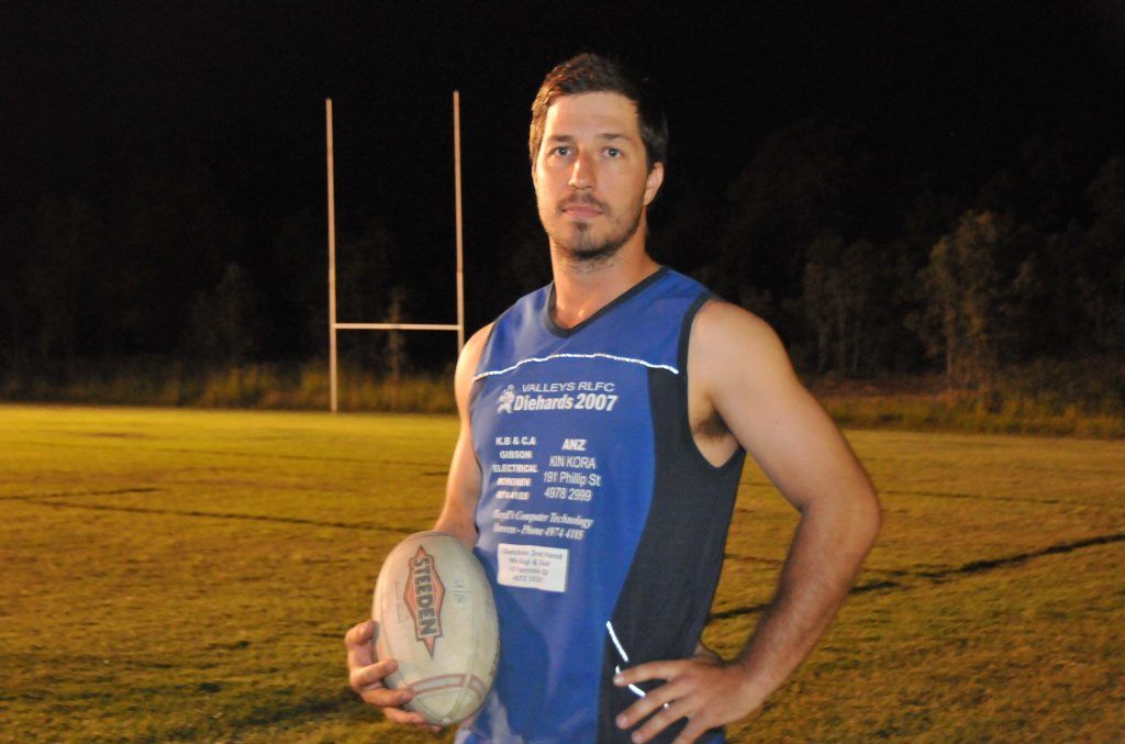 Ian Oakhill has played just about every grade for Valleys, and almost all positions. Ian Oakhill has played just about every grade for Valleys, and almost all positions.