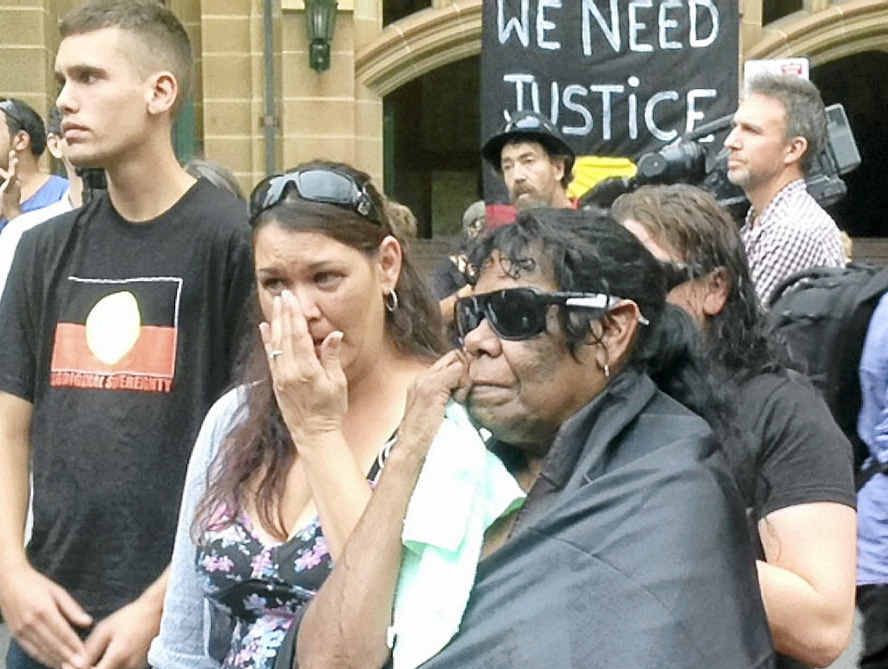 A file photo of protesters demanding a fair go for the families. A file photo of protesters demanding a fair go for the families.