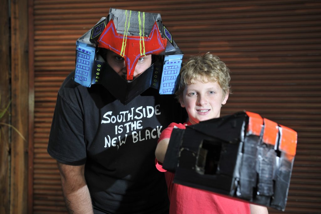 MENTOR Jessie Mackintosh, of South Lismore, with young artist Corey Bruggy (12), of East Lismore, at the Lismore Regional Gallery’s DUO: Learning the Ropes mentoring program afternoon tea show and tell session at the Lismore Art Space located in Lismore. MENTOR Jessie Mackintosh, of South Lismore, with young artist Corey Bruggy (12), of East Lismore, at the Lismore Regional Gallery’s DUO: Learning the Ropes mentoring program afternoon tea show and tell session at the Lismore Art Space located in Lismore.