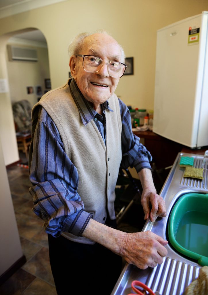 Rupert Cliff will be turning 105 next week. Photo: Rob Williams / The Queensland Times Rupert Cliff will be turning 105 next week. Photo: Rob Williams / The Queensland Times